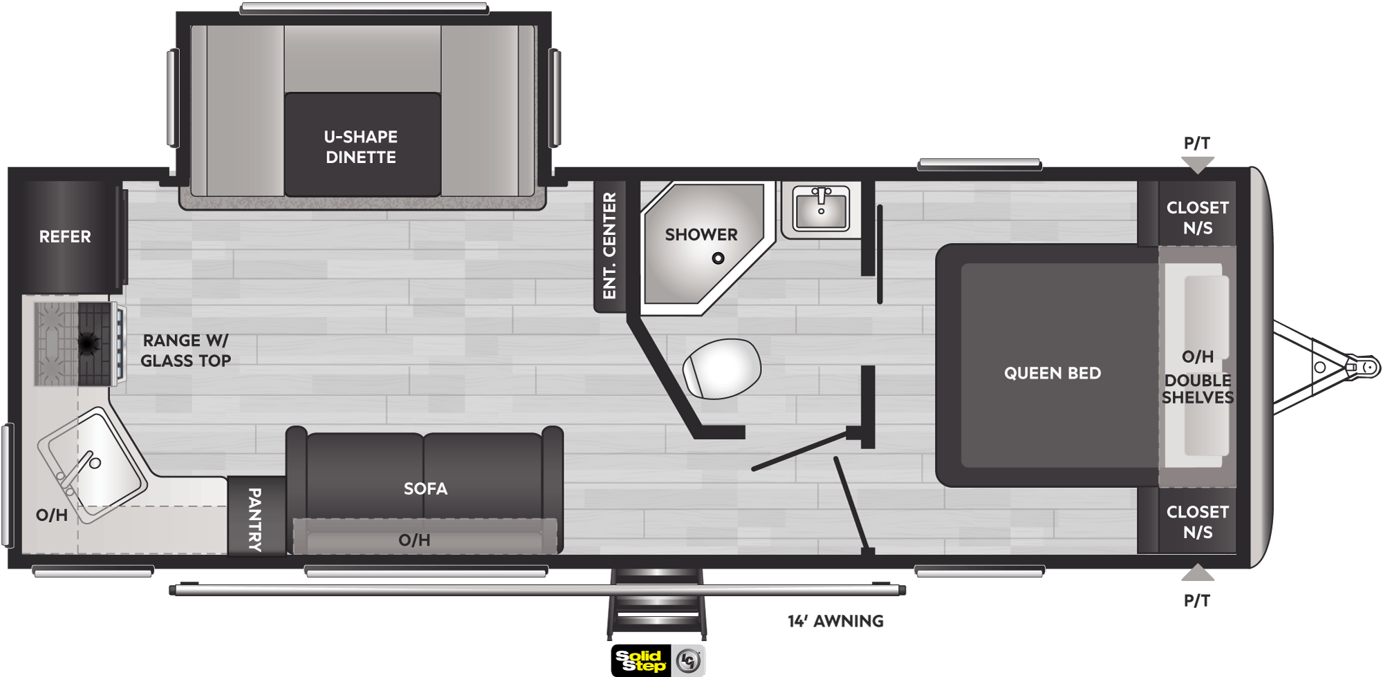 2023 KEYSTONE SPRINGDALE 242RKWE, , floor-plans-day image number 0